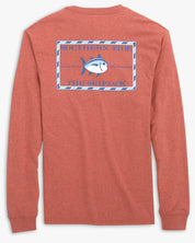 M L/S Heather Original Skipjack Tee
