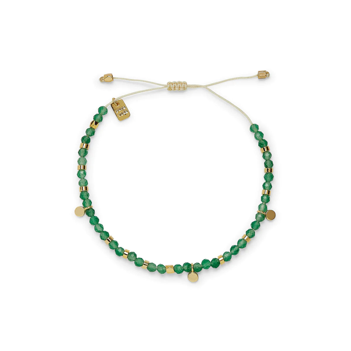 Quartz Beaded String Bracelet