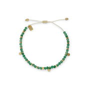Quartz Beaded String Bracelet