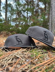 Heron Embroidered Hat