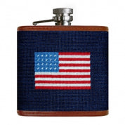 S&B Needlepoint Flask