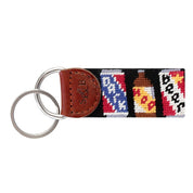 S&B Needlepoint Key Fob