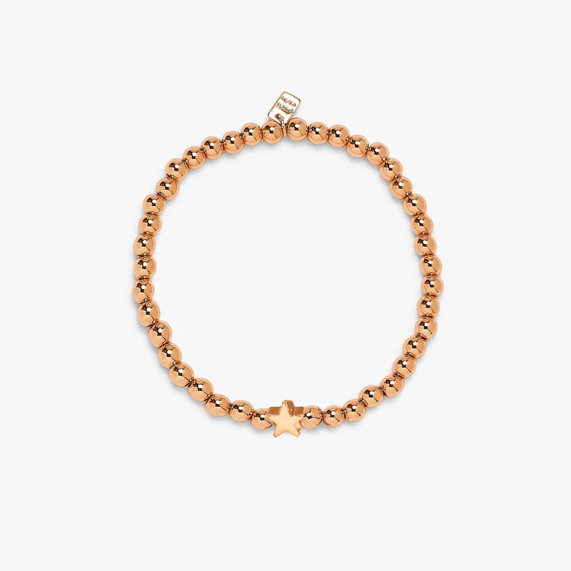 Stretch Beaded Bracelet w/ mini star
