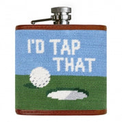 S&B Needlepoint Flask