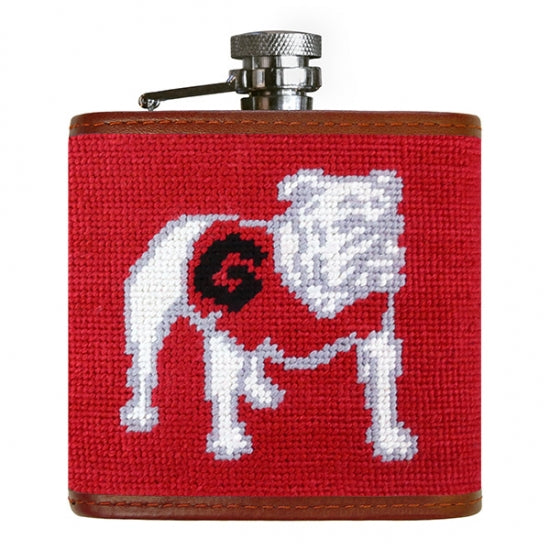 S&B Needlepoint Flask