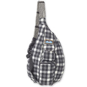 Mini Plaid Rope Bag