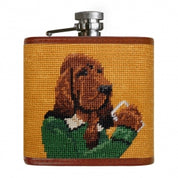 S&B Needlepoint Flask