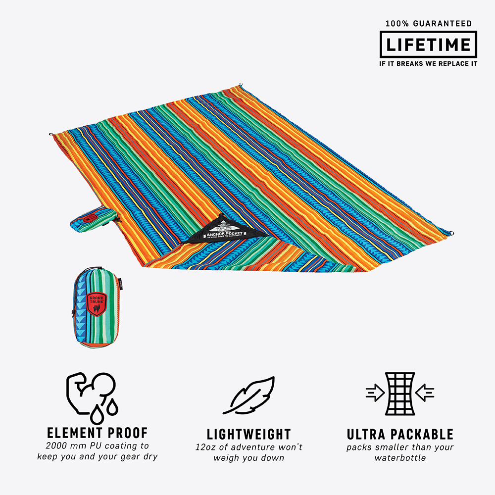 Adventure Sheet- Versatile Packable Blanket