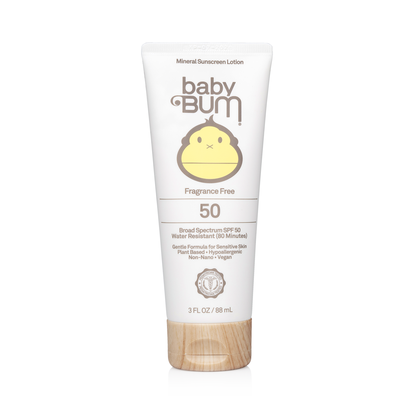 Sun Bum Baby Bum Mineral SPF 50 Sunscreen Lotion-Fragrance Free