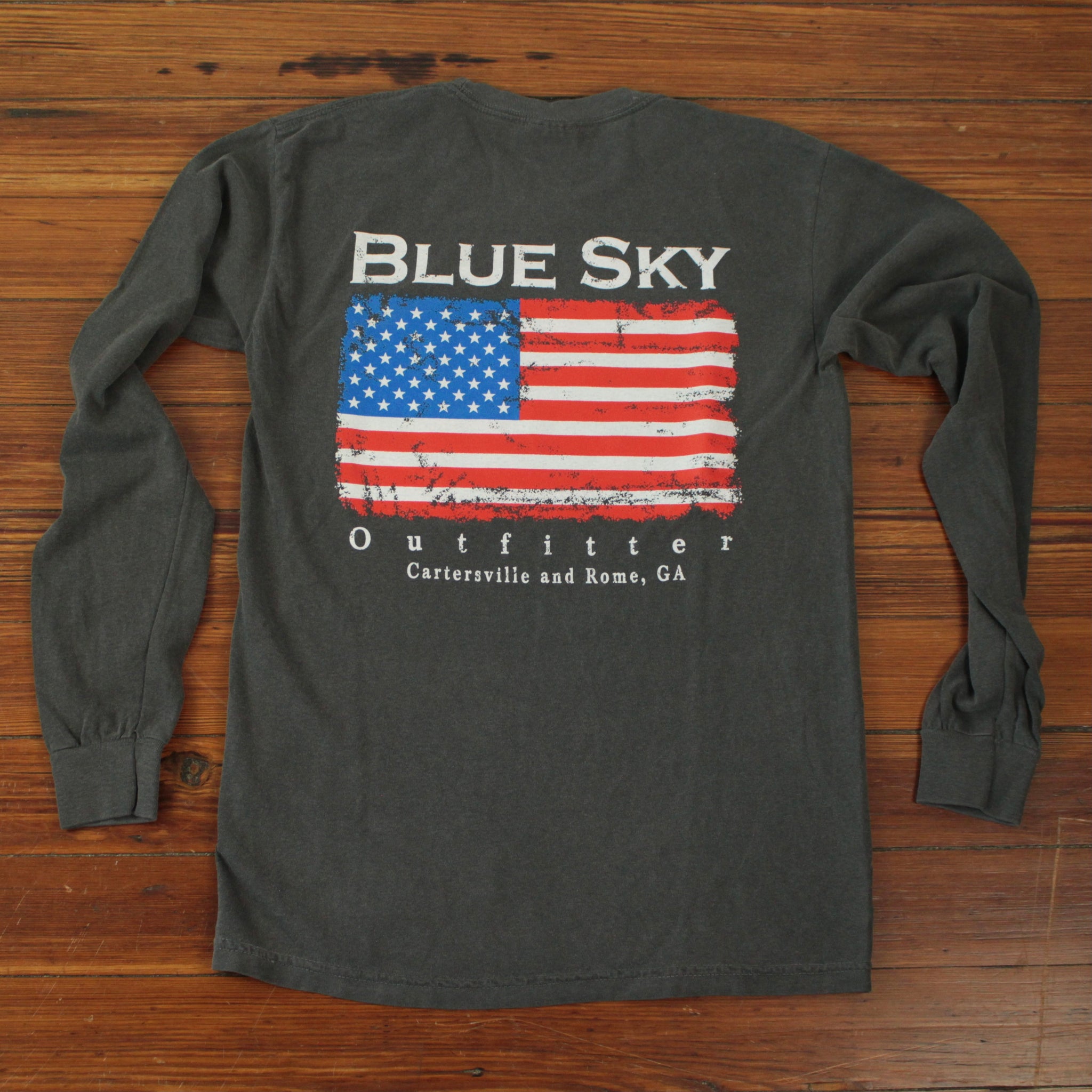 Blue Sky L/S Flag Tee