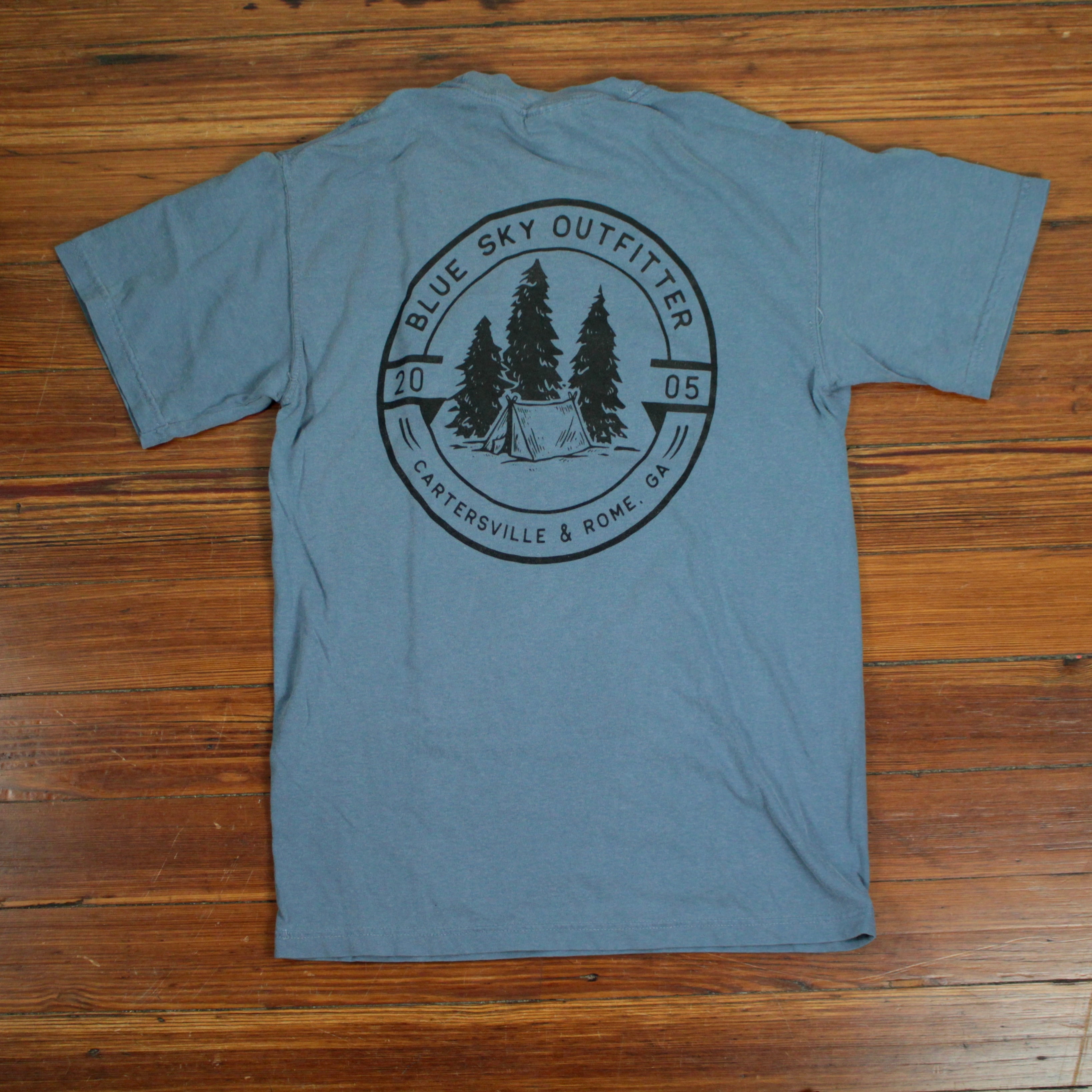 S Blue Sky Comfort Colors Tee