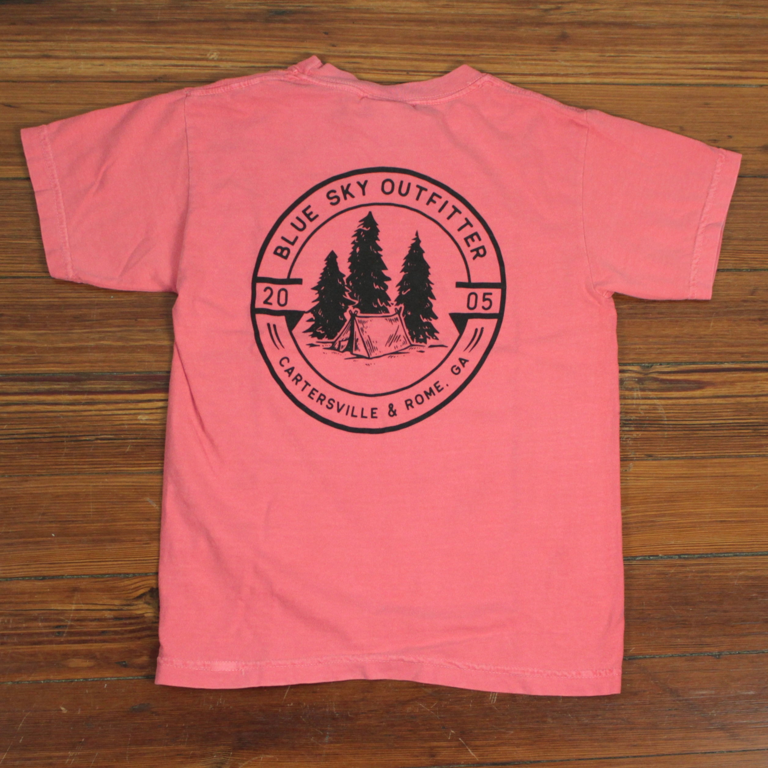 S Blue Sky Comfort Colors Tee