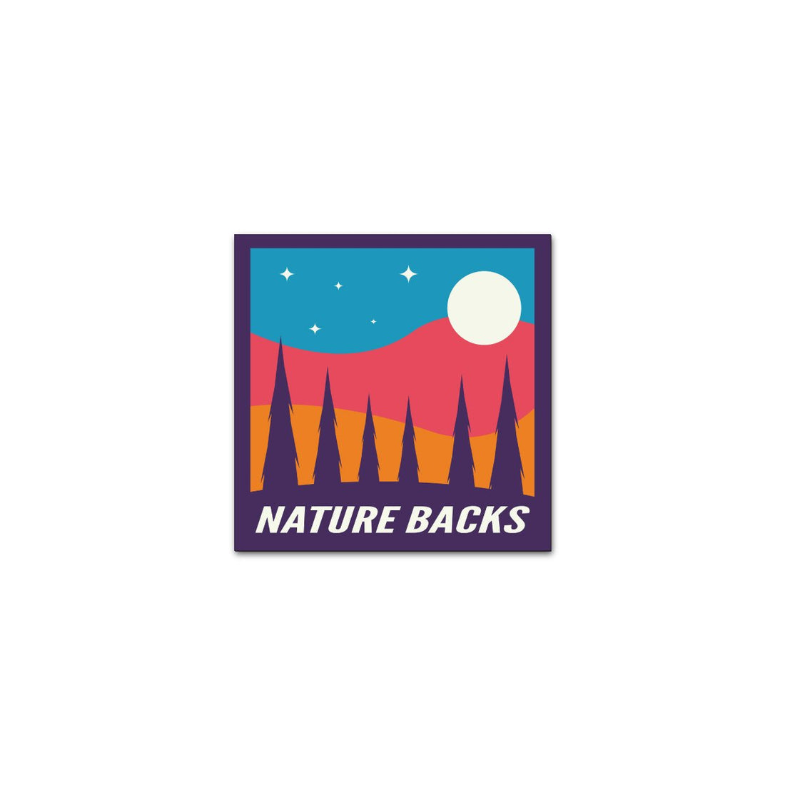 Nature Back Stickers