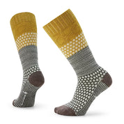 Women's Everyday Popcorn Cable Full Cushion Crew Socks