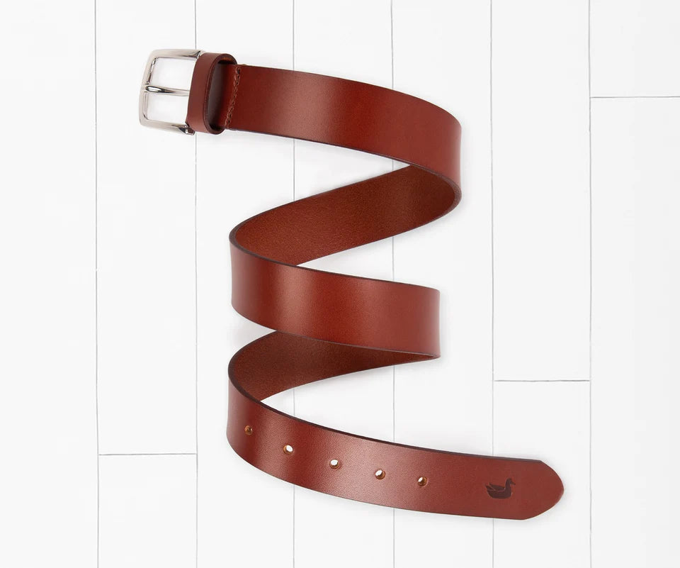 Stamped Leather Belt