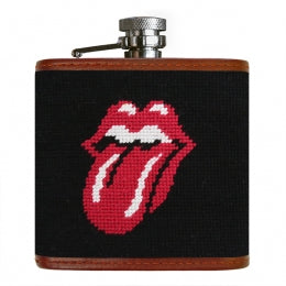 S&B Needlepoint Flask