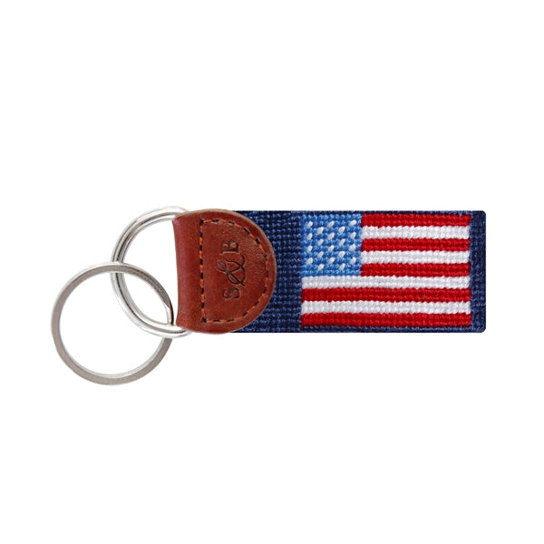 S&B Needlepoint Key Fob