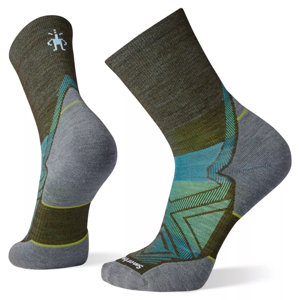 Run Targeted Cushion Mid Crew Socks