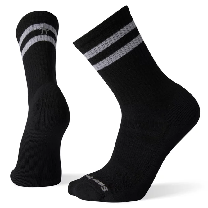 Men's Athletic Light Elite Stripe Crew Socks