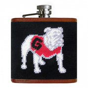 S&B Needlepoint Flask
