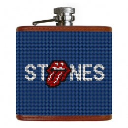 S&B Needlepoint Flask