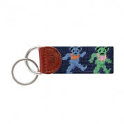 S&B Needlepoint Key Fob