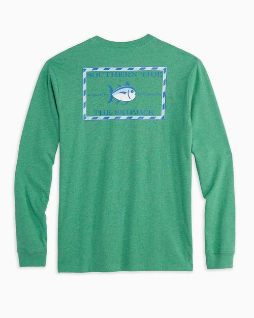 M L/S Heather Original Skipjack Tee