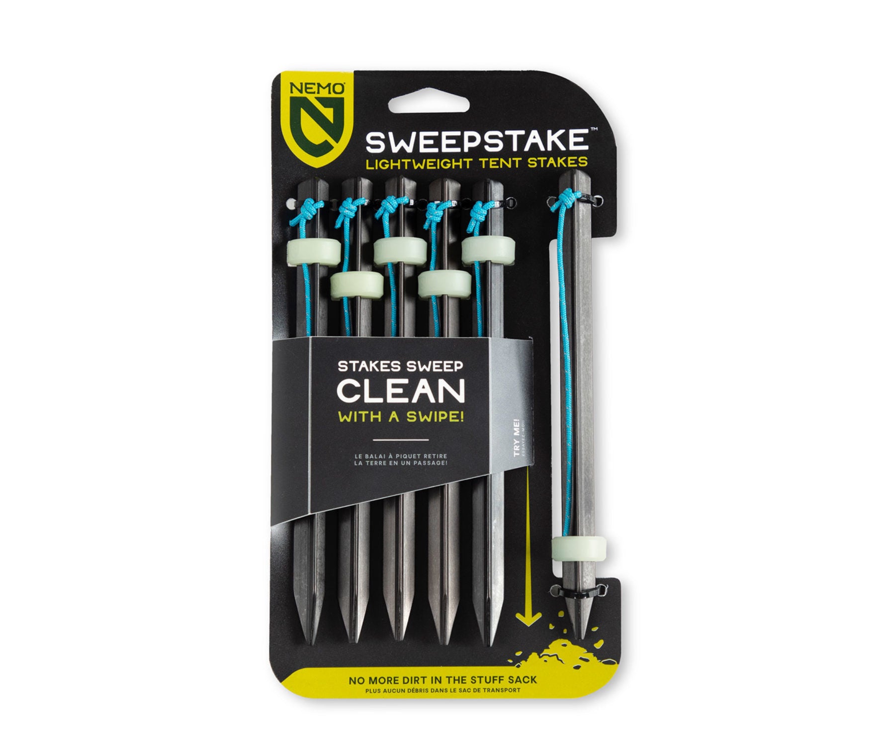 sweepstake™ lightweight tent stakes